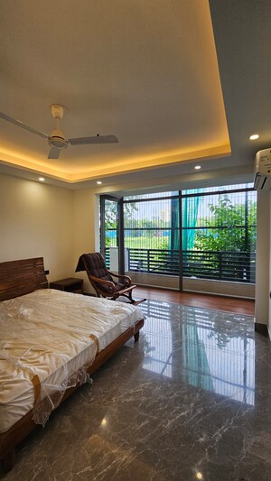 Balcony in 3 BHK Builder Floor at Sagavi Apartment, Sector 55 – for Sale