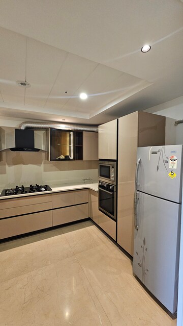 Kitchen in 3 BHK Builder Floor at Sagavi Apartment, Sector 55 – for Sale