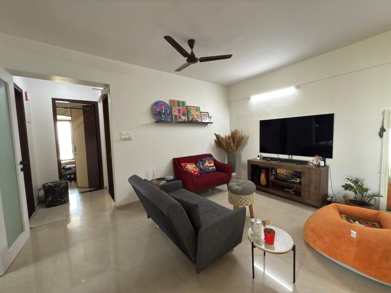 Living Room, vastu-tower 3 Bedroom 1200 Sq.Ft. Apartment In Malad West Mumbai 9550822
