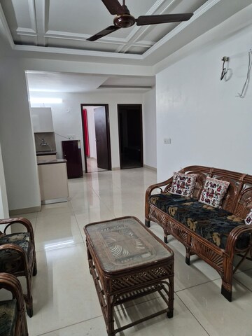 Living Room in 3 BHK Apartment at Green Valley Residencia, Ghazipur – for Rent