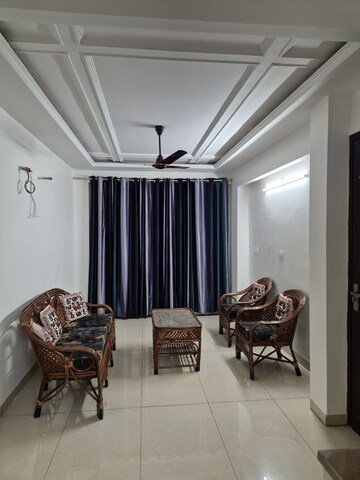 Living Room in 3 BHK Apartment at Green Valley Residencia, Ghazipur – for Rent
