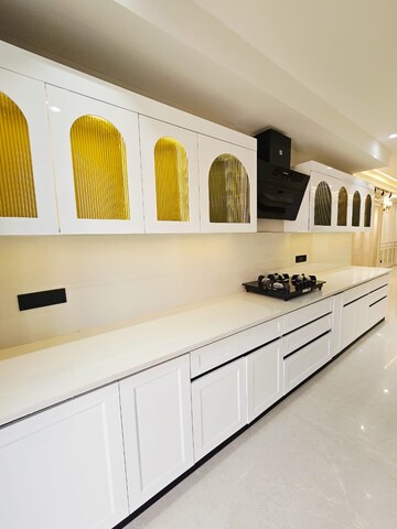 Kitchen in 4 BHK Builder Floor at Ansal Api Versalia 2, Sector 67a – for Sale