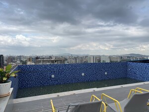 Swimming Pool in 5 BHK Penthouse at Mohini Castle, Khar West – for Rent