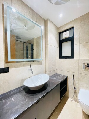 Kitchen in 4 BHK Builder Floor at Auram Floor, South City 2 – for Sale