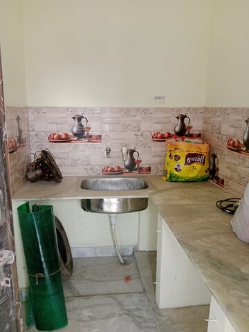 Kitchen in 1 BHK Builder Floor at Sector 13 – for Rent