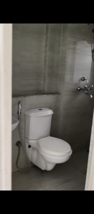 Bathroom in 1 BHK Apartment at Runwal Garden City, Balkum Pada – for Rent