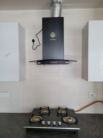 Kitchen in 4 BHK Apartment at Parx Laureate, Sector 108 – for Rent