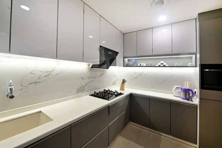 Kitchen, acme-avenue 3 Bedroom 1056 Sq.Ft. Apartment In Kandivali West Mumbai 9550896