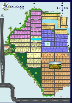  Plot – Map Location View at Sonarpur - for Sale