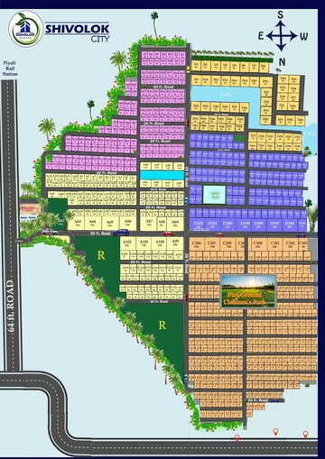  Plot – Map Location View at Sonarpur - for Sale
