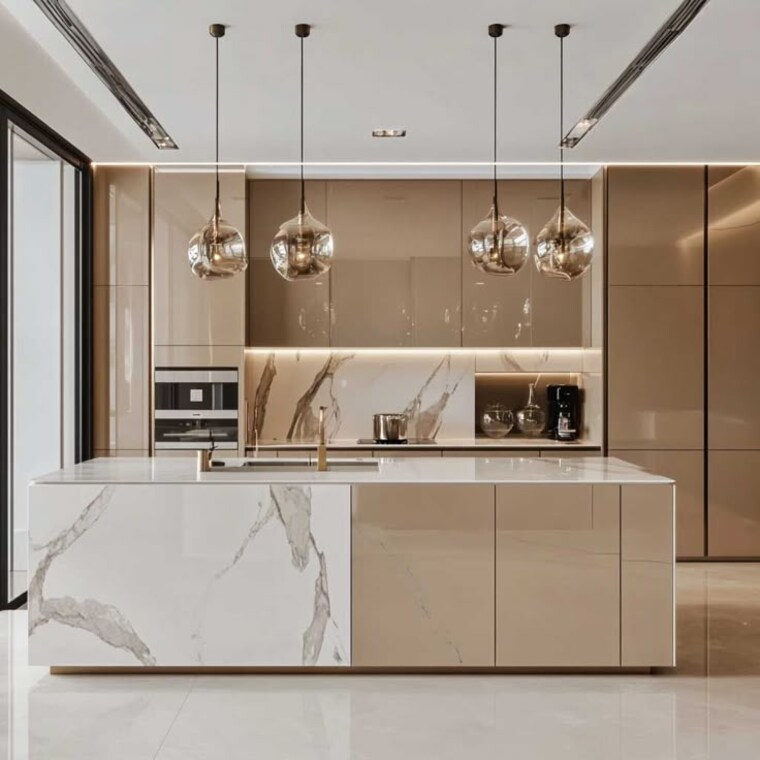 Kitchen, m3m-capital 3 Bedroom 1665 Sq.Ft. Apartment In Sector 113 Gurgaon 9550922