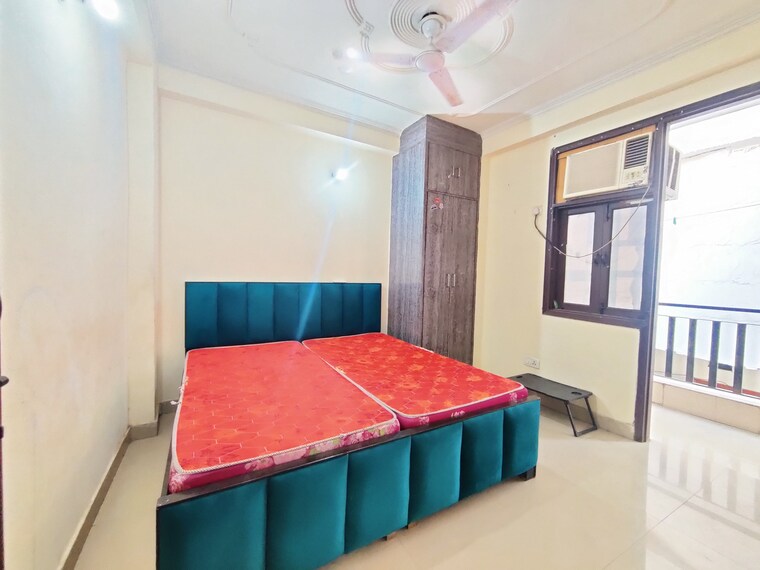 Bedroom, nangli sakrawati 1 Bedroom 400 Sq.Ft. Builder Floor In Nangli Sakrawati Delhi 9550931