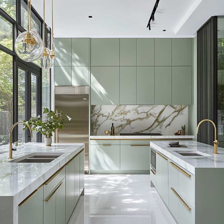 Kitchen, m3m-capital 3 Bedroom 1665 Sq.Ft. Apartment In Sector 113 Gurgaon 9550946