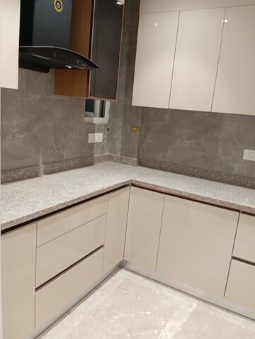 Kitchen in 3 BHK Builder Floor at Chittaranjan Park – for Sale