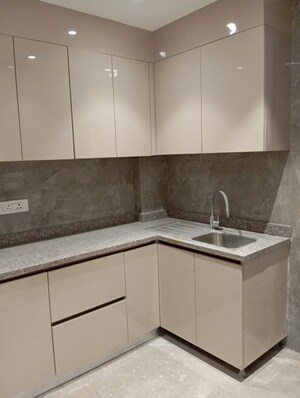 Kitchen in 3 BHK Builder Floor at Chittaranjan Park – for Sale