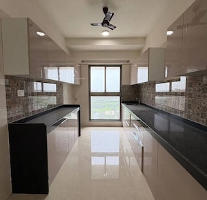 Kitchen in 3 BHK Apartment at Rajesh Raj Infinia, Malad West – for Rent