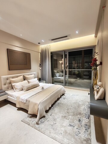 Living Room in 3 BHK Apartment at Godrej Reserve Kandivali, Kandivali East – for Sale