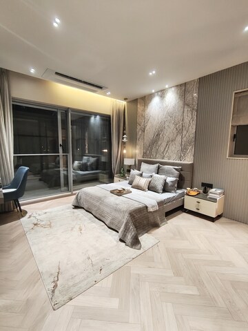 Living Room in 4 BHK Apartment at Godrej Reserve Kandivali, Kandivali East – for Sale