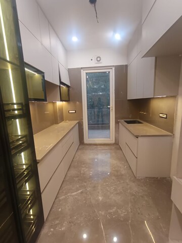 Kitchen in 3 BHK Apartment at Jahaz Apartments, Paschim Vihar – for Rent