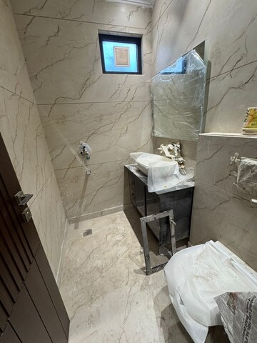 Bathroom in 3 BHK Apartment at Jahaz Apartments, Paschim Vihar – for Rent