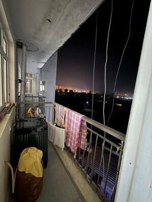 Balcony in 3 BHK Builder Floor at Dhakoli – for Rent