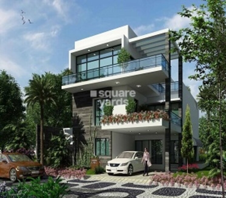 Exterior View, vasantha-city 5 Bedroom 4800 Sq.Ft. Villa In Hi Tech City Hyderabad 9551011