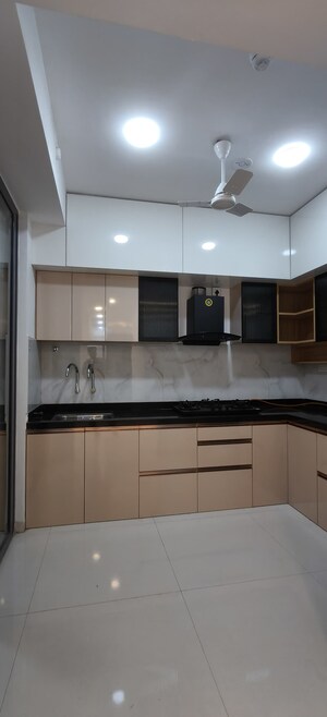 Kitchen in 3 BHK Apartment at Majestique Signature Towers, Balewadi – for Rent