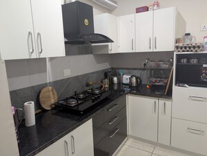 Kitchen in 4 BHK Apartment at Dhakoli – for Rent