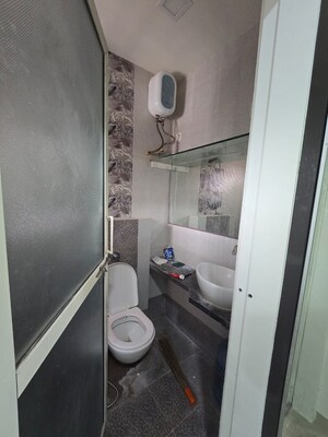 Bathroom in 2 BHK Apartment at Harni – for Rent