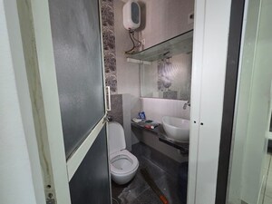Bathroom in 2 BHK Apartment at Harni – for Rent