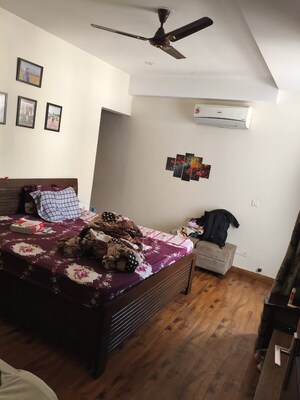 Bedroom in 3 BHK Apartment at Golden Sand Apartments, Dhakoli – for Sale