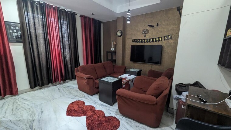 Living Room, ardee-city 2 Bedroom 1050 Sq.Ft. Builder Floor In Sector 52 Gurgaon 9551072