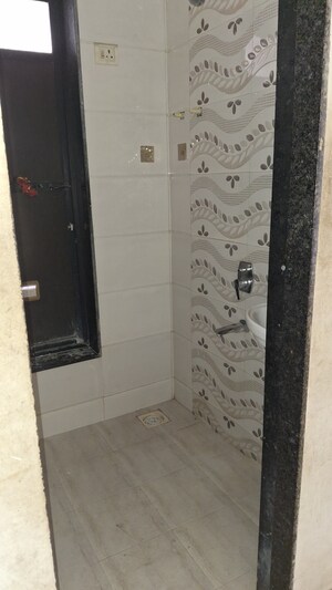 Bathroom in 1 BHK Apartment at Atmaram Apartment, Ulwe Sector 19 – for Rent
