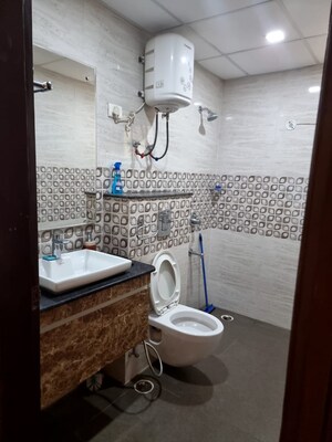 Bathroom in 3.5 BHK Apartment at MI Rustle Court, Gomti Nagar – for Rent