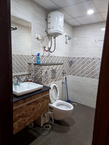 Bathroom in 3.5 BHK Apartment at MI Rustle Court, Gomti Nagar – for Rent