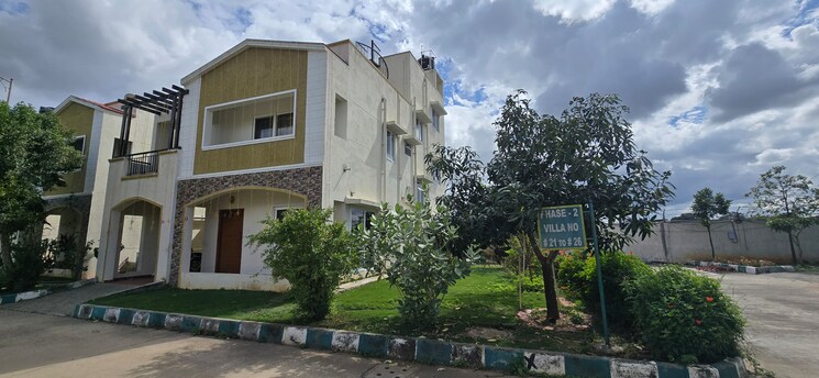 Exterior View, peninsula-prakruthi 4 Bedroom 2390 Sq.Ft. Villa In Sarjapur Bangalore 9551115