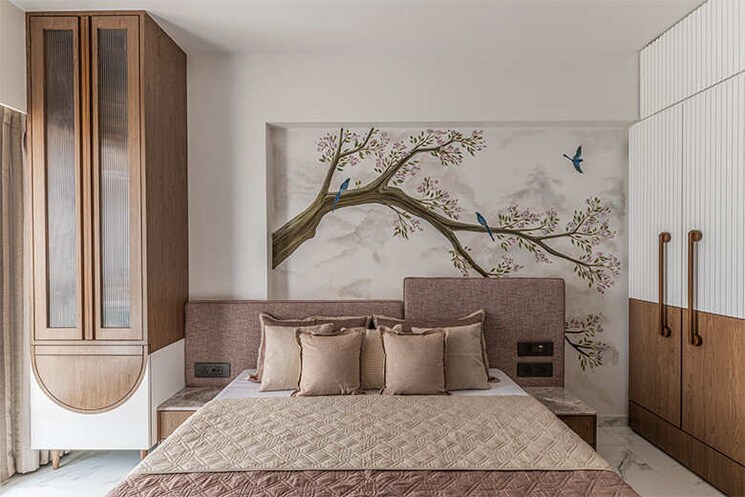 Bedroom, yashodham-complex 2 Bedroom 780 Sq.Ft. Apartment In Goregaon East Mumbai 9551130