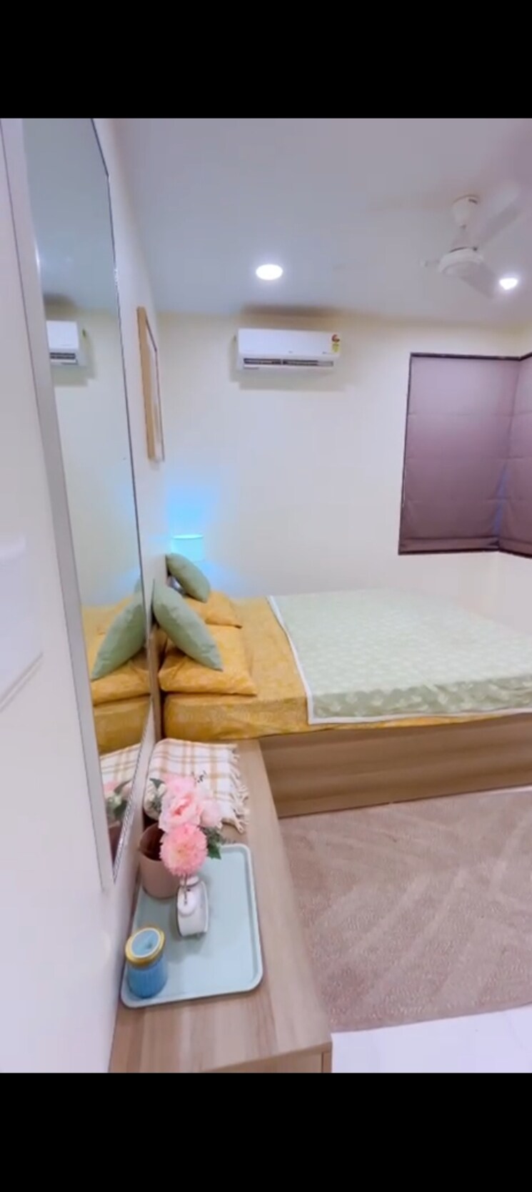 Bedroom, runwal-sanctuary 3 Bedroom 1034 Sq.Ft. Apartment In Mulund West Mumbai 9551131