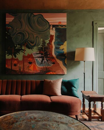 Living Room in 2 BHK Apartment at Yashodham Complex, Goregaon East – for Rent