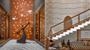 Staircase in 2 BHK Apartment at Yashodham Complex, Goregaon East – for Rent