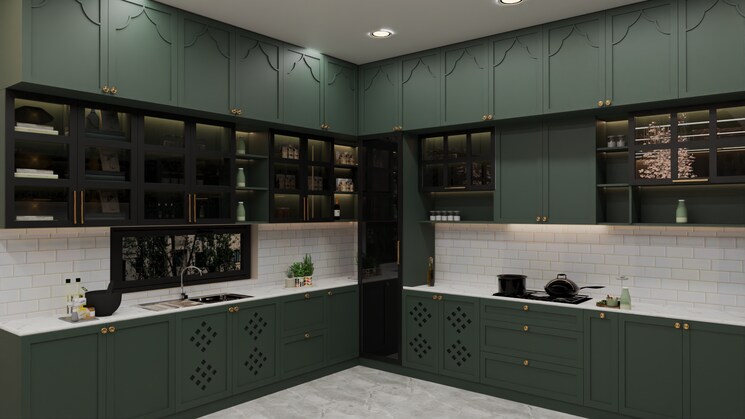 Kitchen, yashodham-complex 2 Bedroom 1076 Sq.Ft. Apartment In Goregaon East Mumbai 9551174