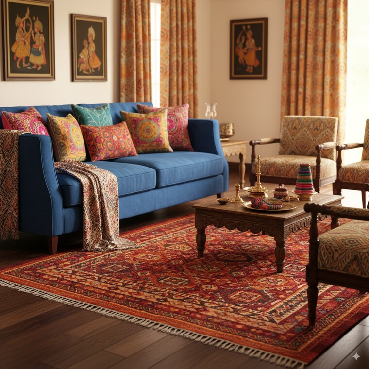 Living Room, yashodham-complex 2 Bedroom 1076 Sq.Ft. Apartment In Goregaon East Mumbai 9551174