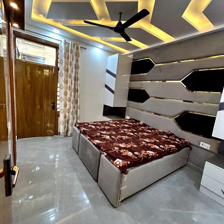 Master Bedroom, sa-homes-i 3.5 Bedroom 911 Sq.Ft. Builder Floor In Uttam Nagar Delhi 9551233