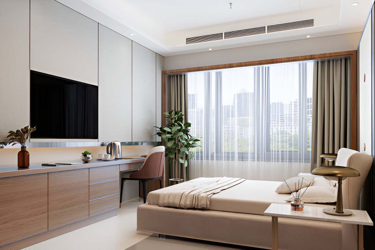 2 BHK + Extra Room 1115 Sq.Ft. Apartment in Sai Baba Complex