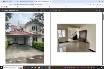 3 BHK Villa For Rent in Mulberry Meadows, Devanahalli