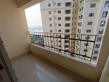 Balcony in 3 BHK Apartment at Bengal Teen Kanya, Rajarhat New Town – for Sale