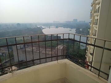 Balcony in 3 BHK Apartment at Bengal Teen Kanya, Rajarhat New Town – for Sale