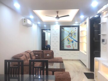 Living Room in 3 BHK Builder Floor at East of Kailash Block-B RWA, East Of Kailash – for Rent