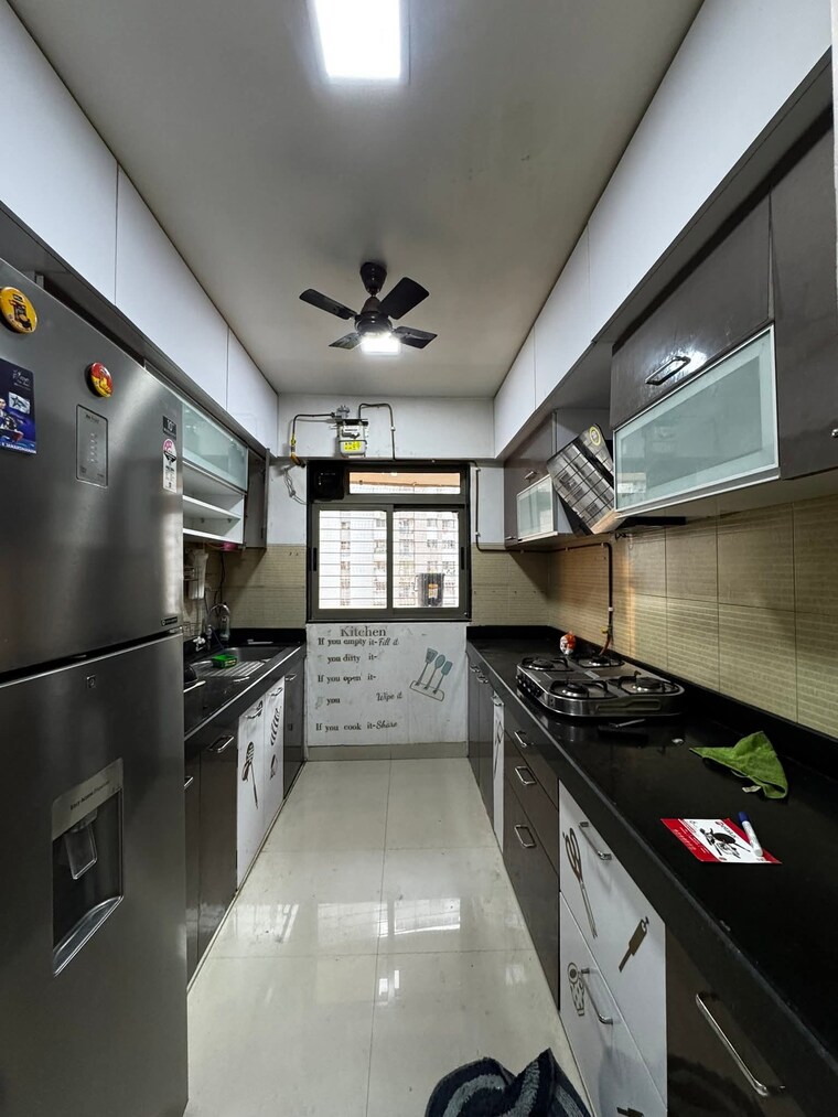 Kitchen, lodha-splendora 3 Bedroom 1250 Sq.Ft. Apartment In Ghodbunder Road Thane 9551400