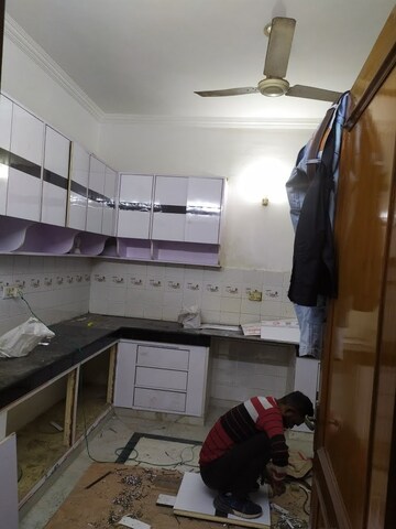 Kitchen in 3 BHK Builder Floor at Greater Kailash ii – for Rent